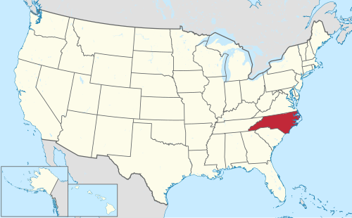 Cities in North Carolina
